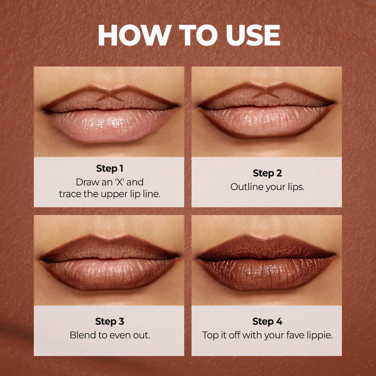 ✨Easy Glide Lip Liner — Creamy, Blendable Color with Smooth Application
