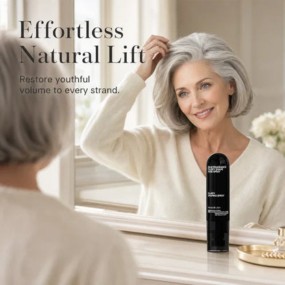 Peach-scented volumizing & setting spray